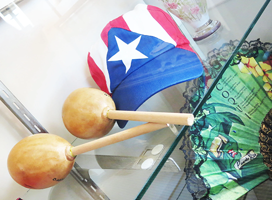 Item(s) displayed at the Puerto Rican Cultural Center