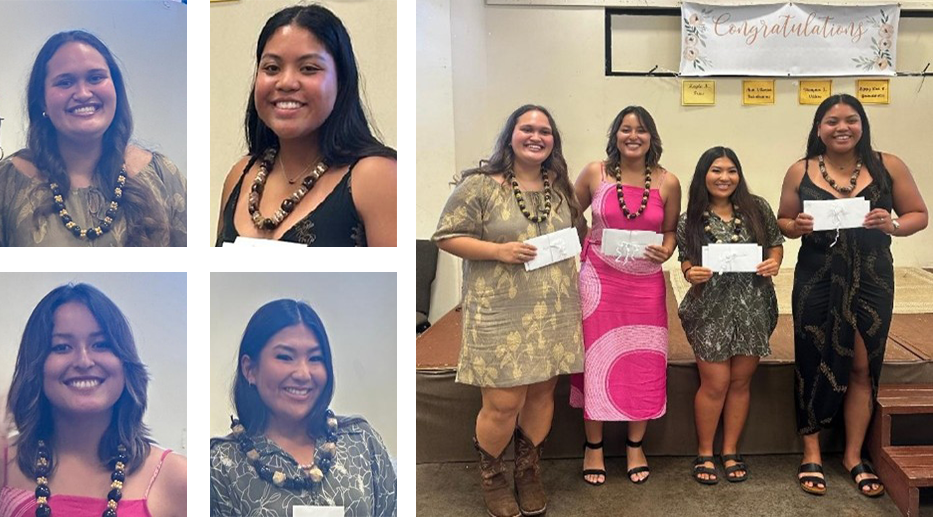 Image - 2025 MPRA Scholarship Awarding Ceremony (left to right) Awardees Kayla N. Frias, Shayna I. Villon,
			Ava Vitoria Takahama, RipsyKai L. Yamashita
